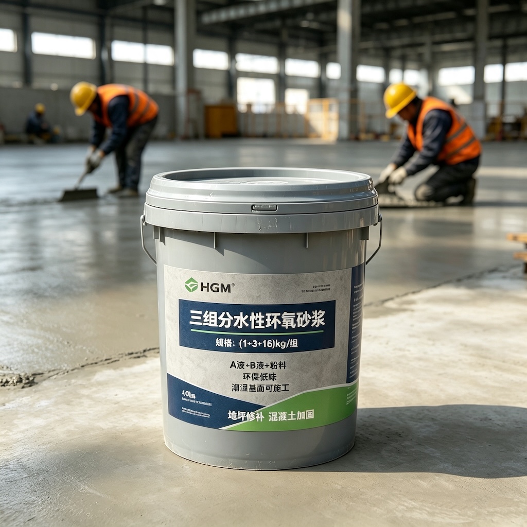 延庆三组份水性环氧砂浆